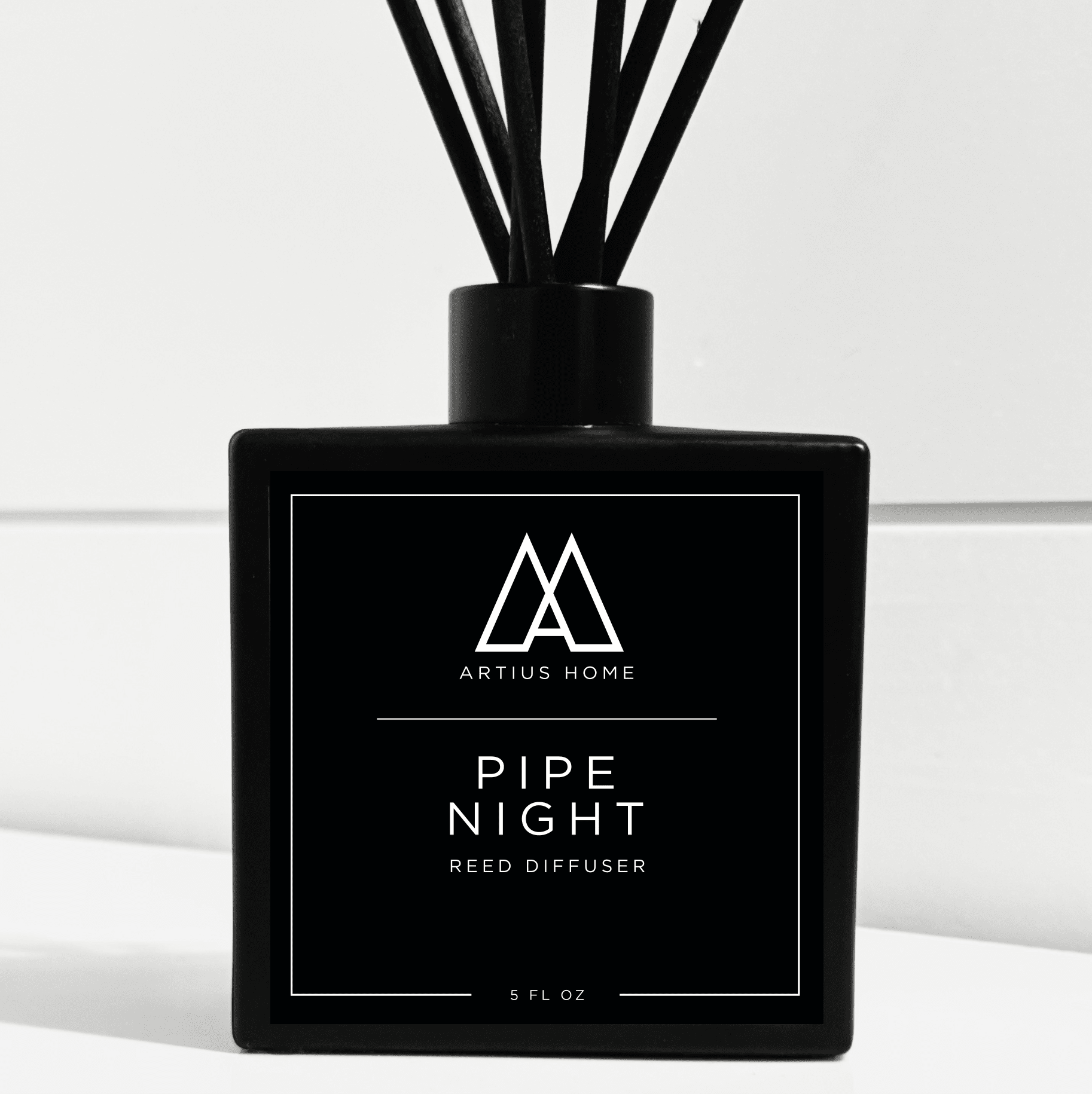 Pipe Night Reed Diffuser - Cherry Pipe Tobacco and Warm Woods (5 oz) Artius Man Pipe Night Reed Diffuser - Cherry Pipe Tobacco and Warm Woods (5 oz) Artius Man