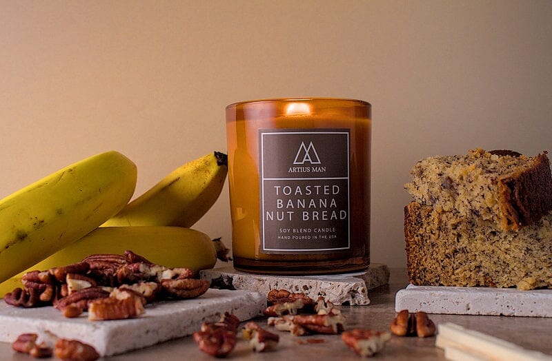 toasted banana nut bread candle
