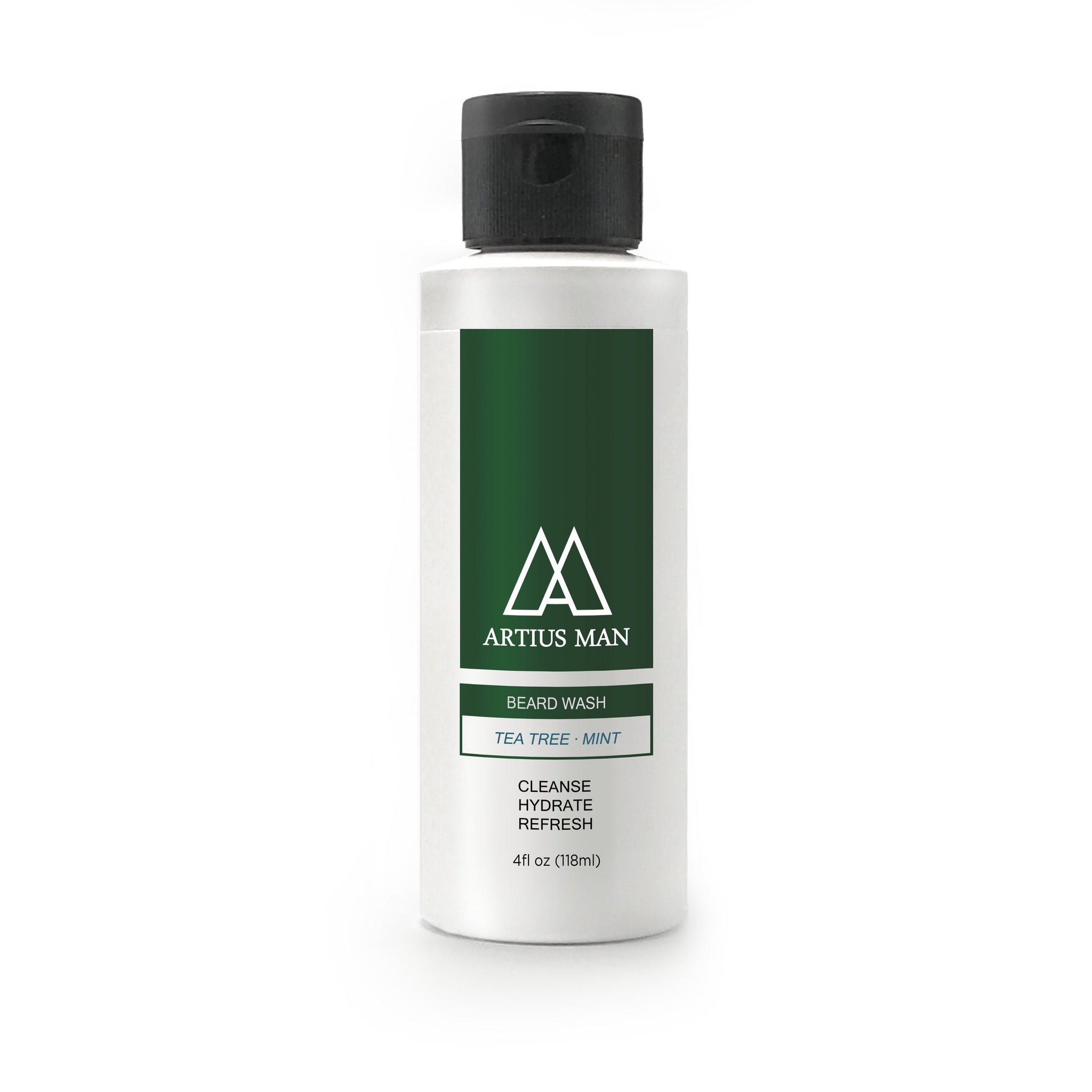 万雄 アロマエッセンス 250ml グリーンティー、ホワイトフラワー、オアシス BeardWash_TeaTreeMint_2048x.