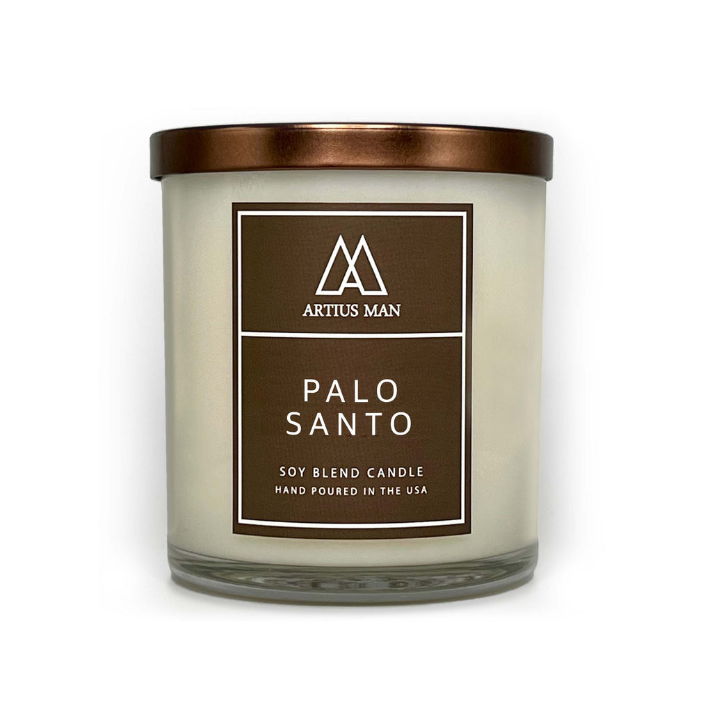 Soy Blend Wood Wick Candle - Palo Santo